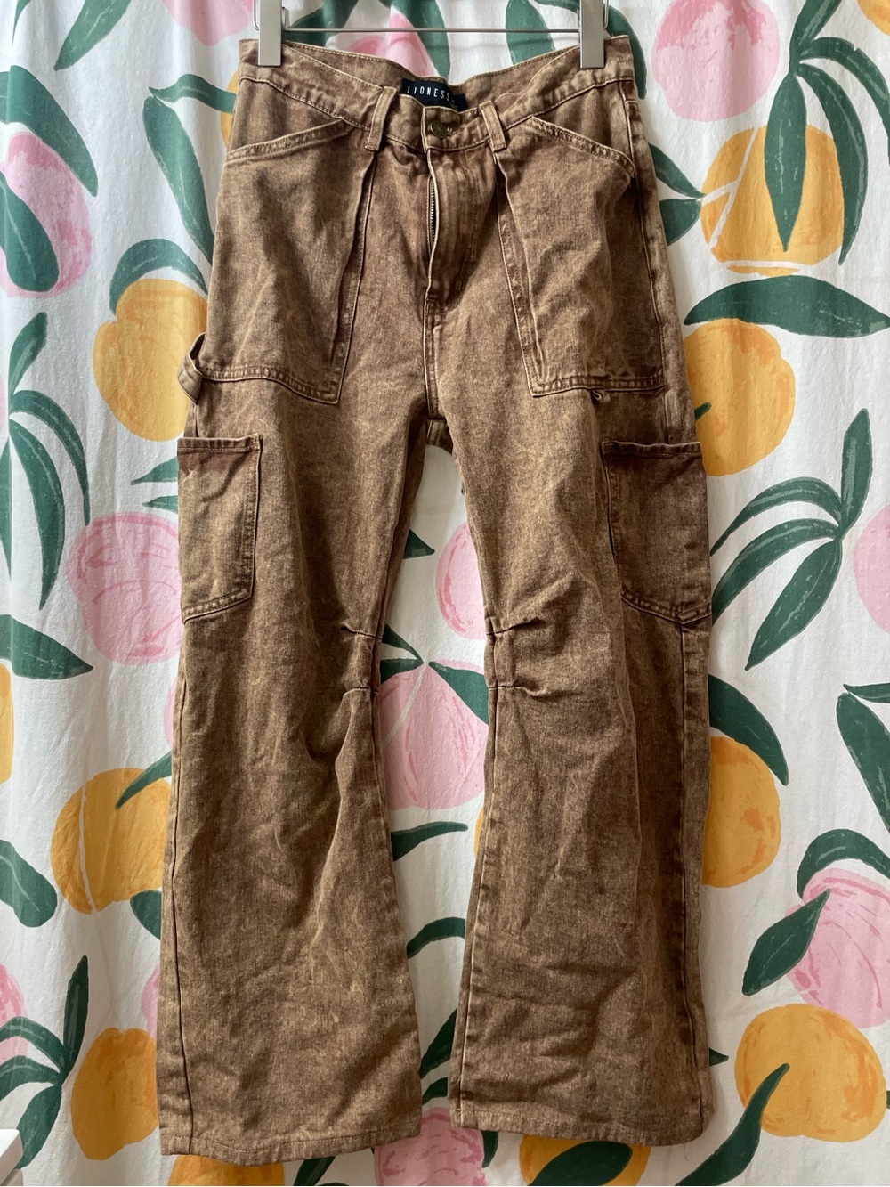 Lioness Brown Cargo Utility Pants